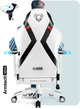 Fotel gamingowy Diablo X-Horn 2.0 King Size White-Black (5902560337860) - obraz 9