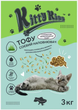 Наповнювач для котячого туалету Kitty Kiss Tofu соєвий тофу з ароматом свіжоскошеної трави 3 кг KK8242 - зображення 2