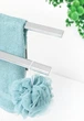Вешалка для полотенец напольная Q-BATH 2341569 хромированая сталь - изображение 4