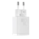 Мережевий зарядний пристрій Baseus 20W Compact Quick Charger QC3.0+PD3.0 20W USB+Type-C 3A Білий - зображення 4