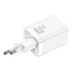 Мережевий зарядний пристрій Baseus 30W Super Si Pro Quick Charger QC3.0+PD3.0 30W USB+Type-C 3A Білий - зображення 4