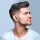 Бездротові Навушники HOCO EQ5 Energy true wireless ANC + ENC noise reduction BT headset EQ5 BT5.3, 40/300mAh, 7h Black - зображення 6