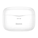 Навушники Bluetooth BASEUS SIMU ANC True Wireless Earphones S2 | 42/480mAh, 6/24Hours (NGS2-02) white - зображення 2