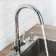 Смеситель на две воды Frap F4352 хром - изображение 4