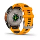 GPS смарт-часы GARMIN fenix 8 47mm, AMOLED, Saph, Ti/Bare/Grpht, SparkOrg/GrphtBd - изображение 9