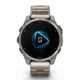 GPS смарт-годинник GARMIN fenix 8 47mm, AMOLED, Saph, Ti/Bare/Graphite w/TiBand,Excl - зображення 3