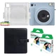 Подарунковий набір камера миттєвого друку Fujifilm Instax Square SQ1 Glacier Blue / Чохол прозорий/ Фотоальбом чорний (288 фото) / Фотопапір (20 знімків) - зображення 1