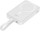 УМБ Baseus Magnetic Mini MagSafe Lightning 10000 мАг 20 Вт White (P10022109223) - зображення 3