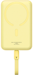 Powerbank Baseus Magnetic Mini MagSafe USB-C 10000 mAh 30 W Yellow (P1002210BY23) - obraz 1