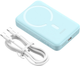 УМБ Baseus Magnetic Mini MagSafe 10000 мАг 30 Вт Blue (PPCX110203) - зображення 2