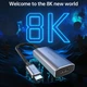 Переходник Choetech USB 3.1 TypeC M - HDMI F 0,15m 8K 60Hz (HUB-H16-GY) - изображение 3