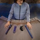 Световой Меч Мандалорца Дарксейбер звуки свет Star Wars Lightsaber Forge Kyber Core Darksaber Hasbro F9970 - изображение 5