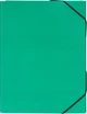 Папка-бокс H-Tone А4 на резинках 50 мм Зеленая (JJ409342-green) - изображение 1