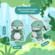 Точилка механическая ZiBi Dino с контейнером (ZB.5507) - изображение 3