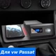 Кастомное беспроводное зарядное устройство QINETIQ 15W Qi для Volkswagen Passat B8 (2019-2021) - изображение 1