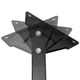 Крепление для телевизора Sector CM-0604T Black кронштейн потолочный 37-70" - изображение 8