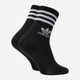 Набор мужских носков высоких хлопковых Adidas Crew Sock 3Str IL5022 43-45 3 пары Черный (4066762034765) - изображение 2