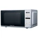 Мікрохвильова піч Liberton lmw-2093e, Silver, 700w, 20л, 5 рівнів потужності, керування електронне, дисплей, відкривання кнопкою, таймер, електронний годинник, діаметр поворотного столу 25.5см - зображення 2