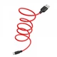 Кабель Hoco X21 Plus Silicone USB - Type-C 3.0A/2m (Чорно-Червоний) - изображение 3