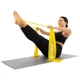 Лента эластичная для фитнеса и йоги LiveUp Fitness 8415-XS нагрузка 5LB Yellow - изображение 6