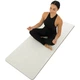 Коврик для фитнеса и йоги Bloom Flowers Yoga Mat 7031 размер 183x66x0,7см White-Brown - изображение 10