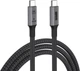 Кабель ArmorStandart USB 4.0 USB-C - USB-C 240W 8K 60hz 40Gbps 1 m Black (ARM81921) - изображение 1