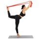 Лента эластичная для фитнеса и йоги LiveUp Fitness 8415-M нагрузка 15LB Red - изображение 7