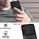 Протиударний броньований чохол із захистом камери для Samsung Galaxy A24 (A245) Armor Case Keysion black - изображение 12
