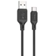 Дата кабель Hoco X90 Cool silicone USB to Type-C (1m) Black - изображение 6