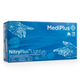 Перчатки нитриловые MEDIPLUS NitryPlus Light BLUE неопудренные, размер S, 100 шт - изображение 1