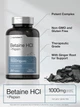 Добавка премиум-класса бетаин HCl с пепсином Horbäach Betaine HCl with Pepsin 250 таблеток - изображение 4