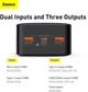 Портативна Батарея Power Bank Baseus Bipow Digital Display 30000mAh 2USB/1Type-C, QC, 20W, 3A (PPDML-N01) Black - изображение 9