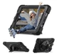 Чохол Carbon Armor Cover Tablet на Samsung Galaxy Tab Active 3 (8") T575 / захисний чохол для планшета з ремінцем в комплекті / (чорний) - зображення 7