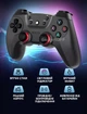 Універсальний ігровий безпровідний джойстик Game Pad CM-029 Чорний - зображення 2