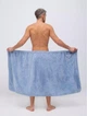 Набор в сауну для мужчин 85х150 Синий (П4К-novo-m-sauna-004) - изображение 6