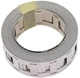 Стрічка VJ Parts подвійна нікельована 18650 для точкового зварювання 0,15 * 25,5 * 18,5 (без холдер) 1м - зображення 1