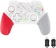 Геймпад Bloody GPW50, White/Red/Grey, бездротовий (USB 2.4GHz), для ПК / PS3 / Android, подвійна вібрація, 600 mAh - изображение 1