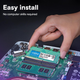 Память для ноутбуків Crucial 64GB Kit (2x32GB) DDR4 3200MHz CL22 SO-DIMM (or 2933MHz or 2666MHz) (CT2K32G4SFD832A) - изображение 3