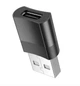 OTG перехідник HOCO UA17 USB Male to Type C USB2.0 Чорний - зображення 2