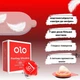 Презервативы OLO Red 0.01 Ультратонкие Ваниль 3 шт (ROZ6501053486) - изображение 4