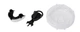 Капа дитяча Opro Junior Silver (002223004) White/Black - зображення 4