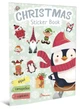 Книга серії "Веселі забавки для дошкільнят": Christmas sticker book. Ялинка ТАЛАНТ (Талант) - изображение 1