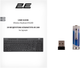 Клавіатура бездротова 2E KS280 Wireless/Bluetooth Black-Gray (2E-KS280WBGR_UA) - зображення 9