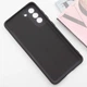 Противоударный чехол TPU GETMAN Liquid Silk Full Camera для Samsung Galaxy S21 Черный / Black - изображение 3