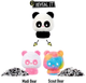 Pluszak Fluffie Stuffiez Large Panda (35051594451) - obraz 4