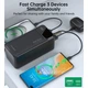 Універсальна мобільна батарея Choetech 50000mAh Black (B732-ACBK) - зображення 6