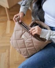 Жіноча сумка "Кіко" бежевий кубик - зображення 2