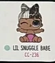 Игровой набор Lol Surprise! Lil Snuggle babe лялька лол Glitter Lil's Color Change Сестрички - изображение 3