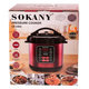Мультиварка-скороварка на 5л, 1000W, 10 програм, SOKANY CK-2402 (L) - изображение 9