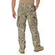 Штани Rothco тактичні військові Camo Combat Uniform - ACU Digital цифровий камуфляж 2XL - зображення 5